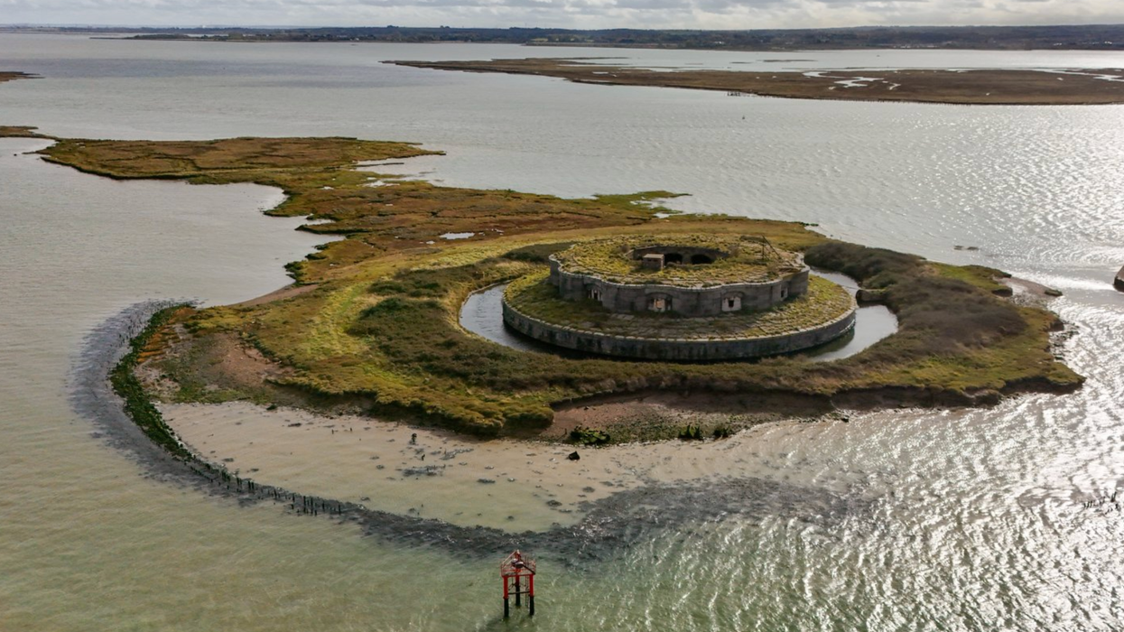 Historic fort goes on market for £50k... but you'll need to sail in a boat to get there