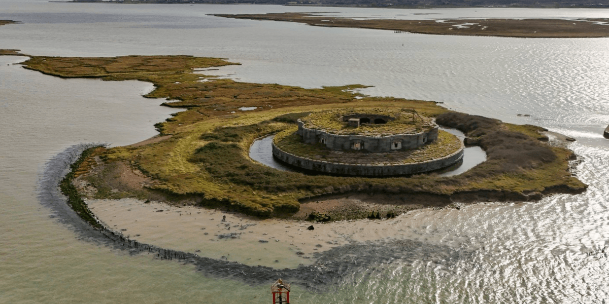 Fort Darnet goes on market for £50k… but you’ll need boat journey to get there Fort Darnet goes on market for £50k… but you’ll need boat journey to get there
