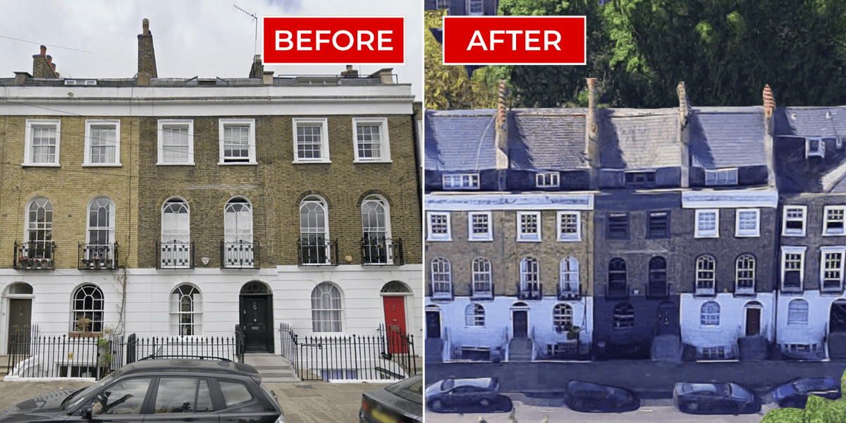Neighbour row erupts in London as ‘furious’ locals force couple to repaint £2.6m townhouse after ‘ugly’ all-black makeover Neighbour row erupts in London as ‘furious’ locals force couple to repaint £2.6m townhouse after ‘ugly’ all-black makeover