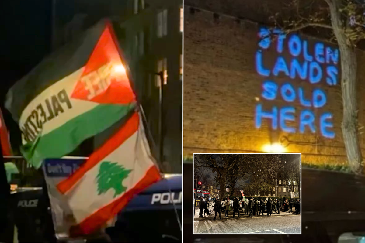 Met Police in fresh 'two-tier' row after failing to stop pro-Palestine mob descending on London synagogue