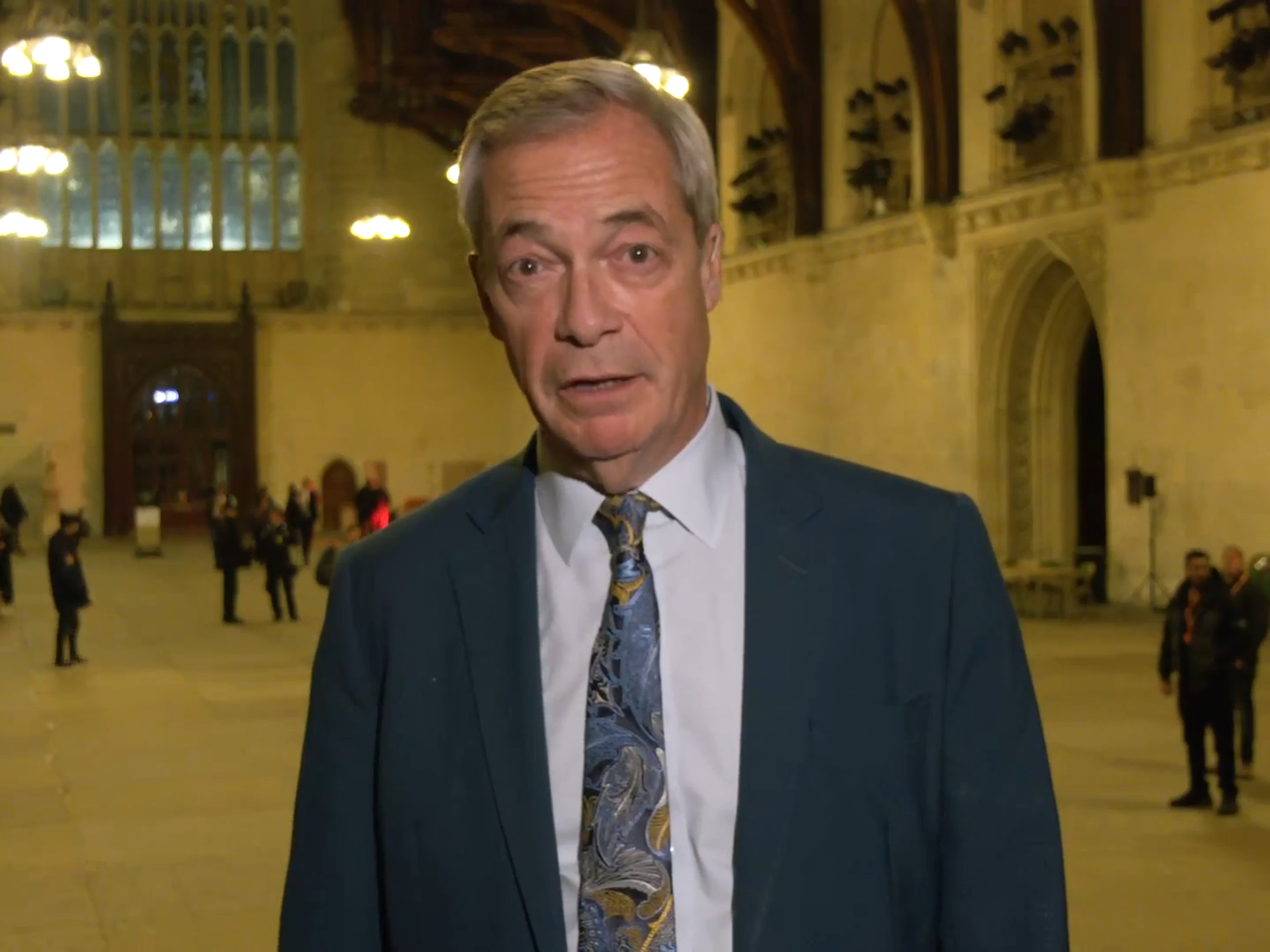 WATCH: Nigel Farage declares Peter Ettedgui's 'recollections are wrong'