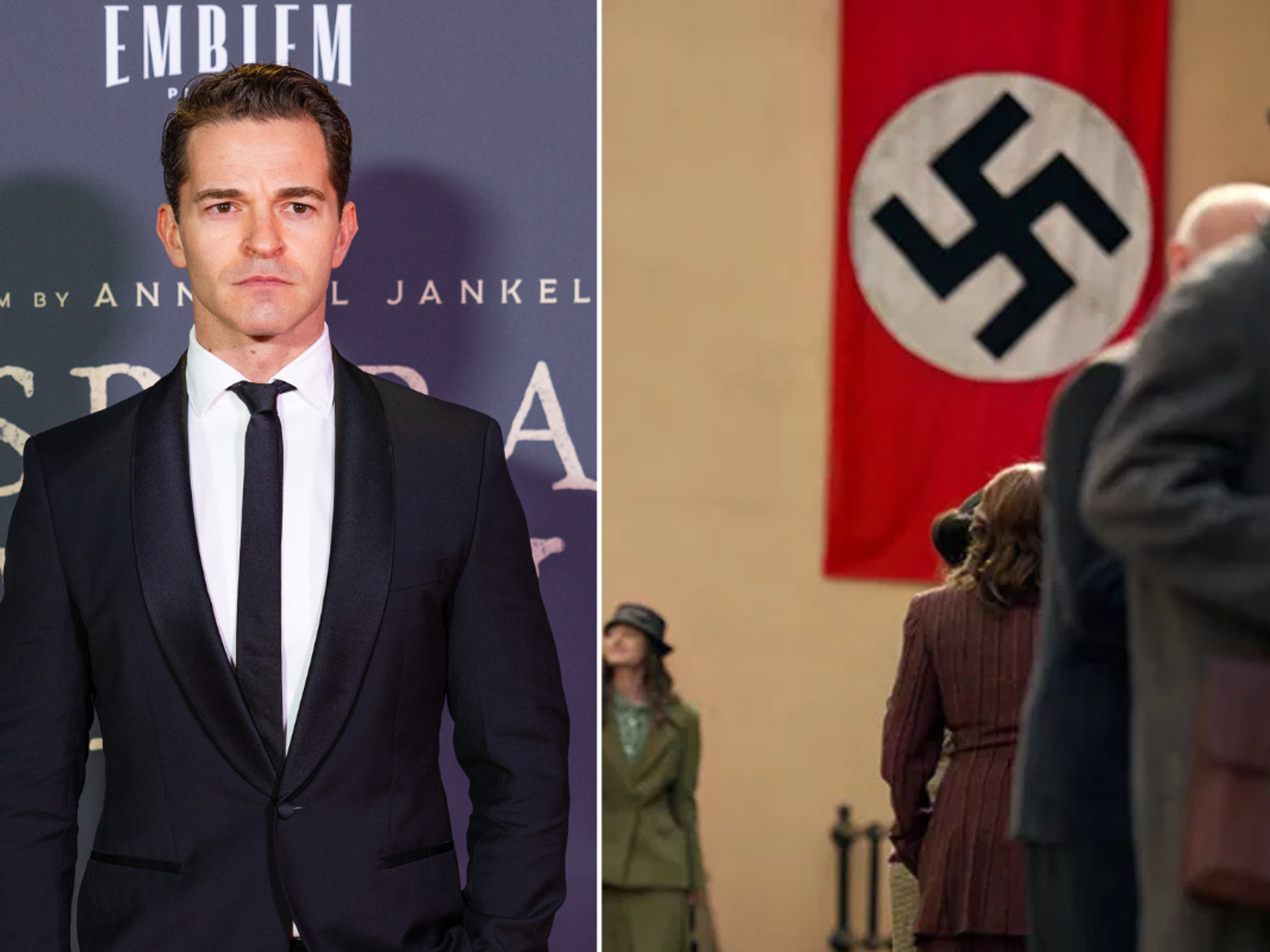 Desperate Journey's Dominic Allburn admits it's 'scary' as he exposes parallels with WWII thrille...