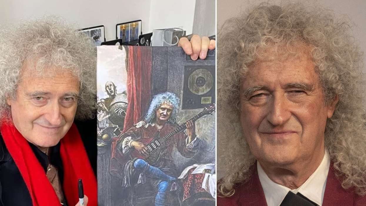 Brian May flooded with support as Queen legend warns 'shut up' after sharing Freddie Mercury tribute