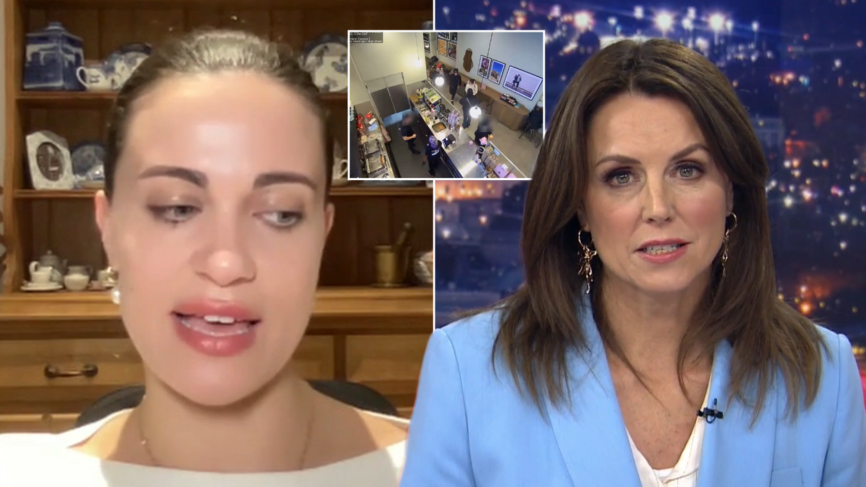 WATCH: Bridgerton star Genevieve Chenneour tells Bev Turner of her SECOND mugging ordeal in London