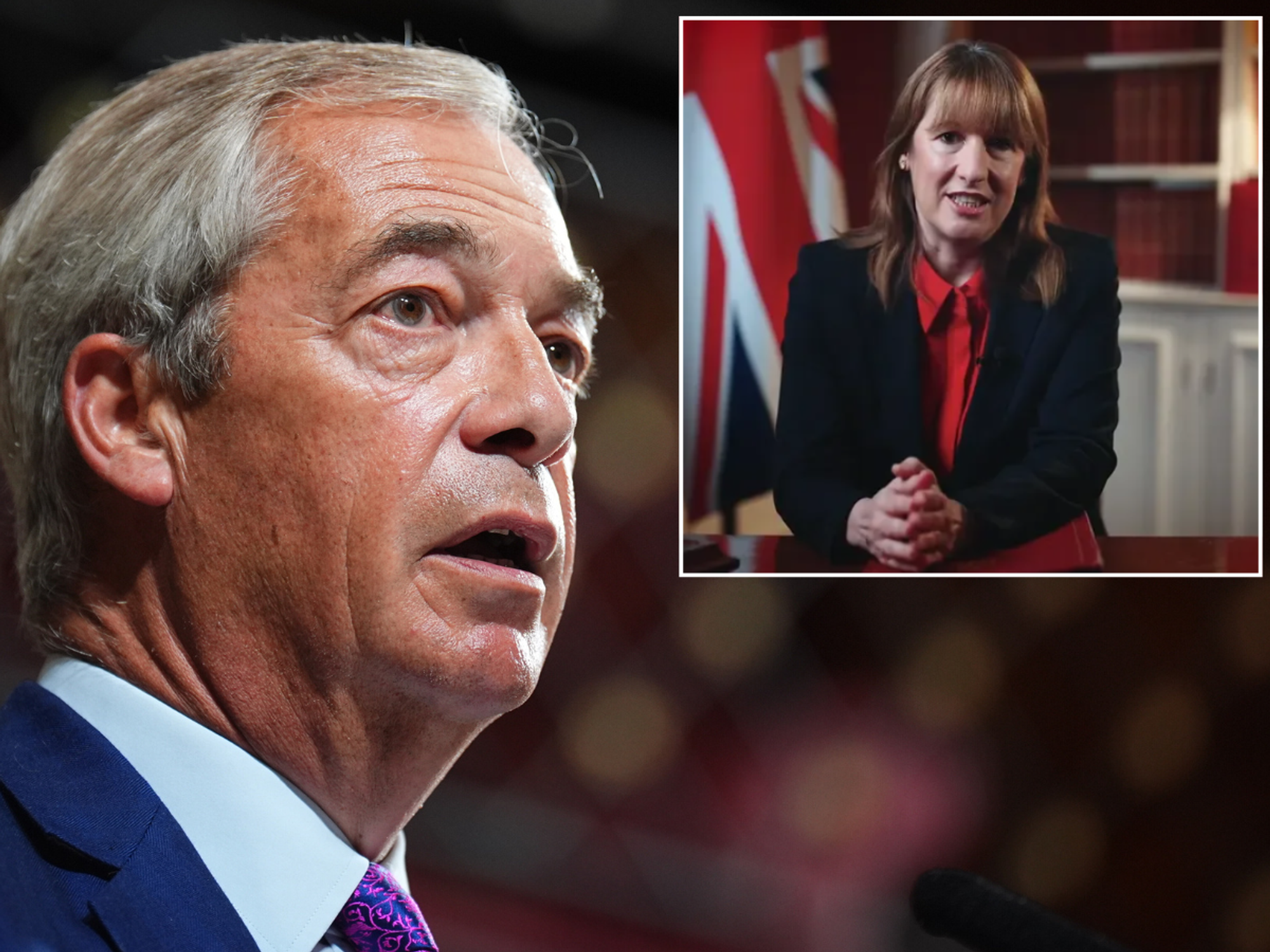 Budget 2025 LIVE: Nigel Farage issues dire warning ahead of Rachel Reeves's tax raid