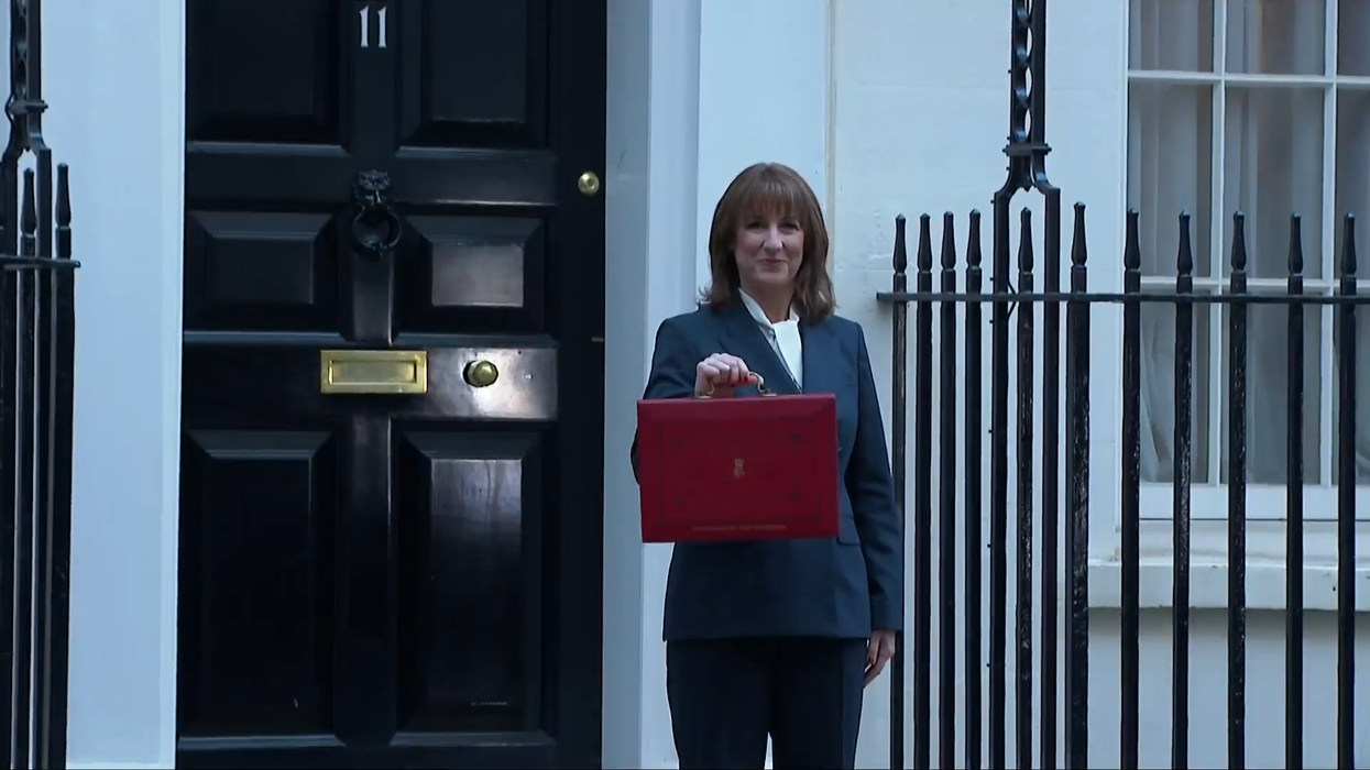 WATCH: Rachel Reeves asked if she is 'the Grinch' as she departs Downing Street ahead of Budget