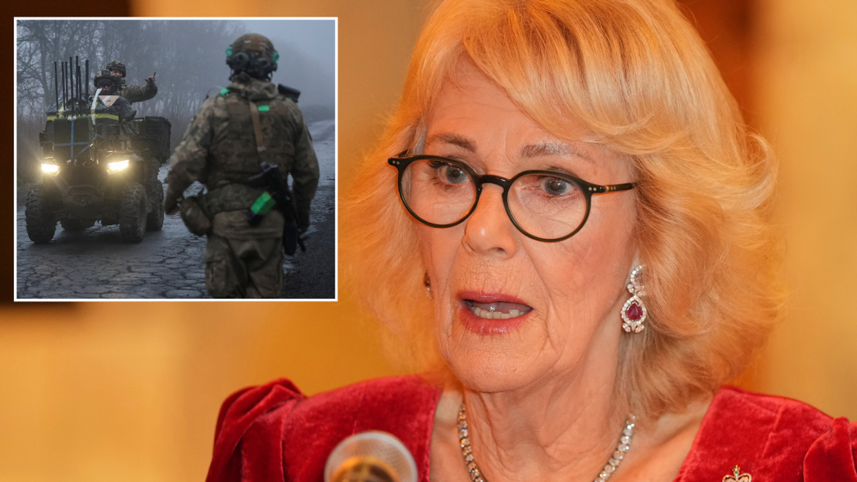 Queen Camilla hits out at ‘brutal’ Ukraine war and calls for ‘resolve to stand up to tyranny’