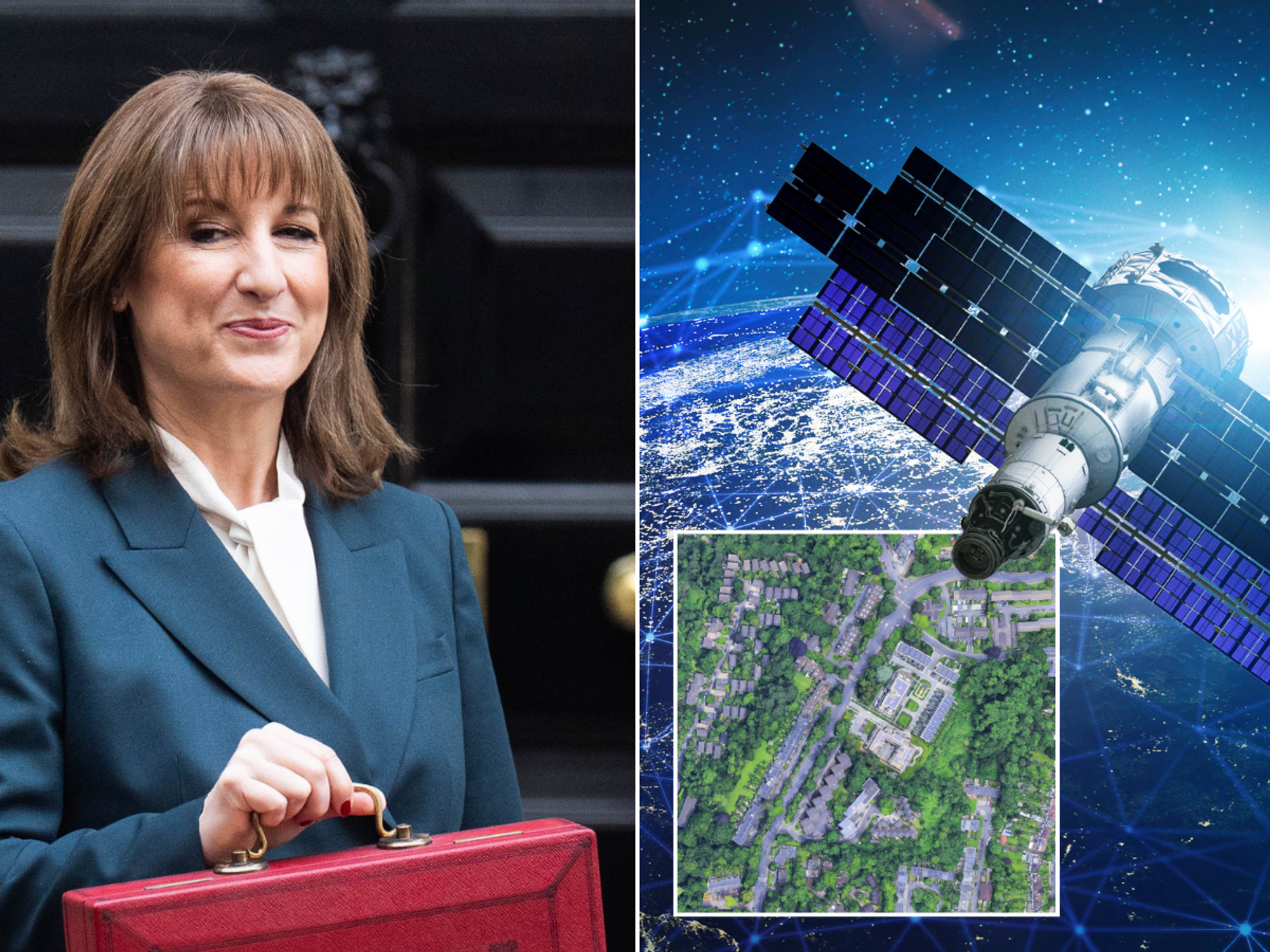 Satellites 'to spy on UK homeowners' to enforce new Labour tax raid - could YOU be affected?