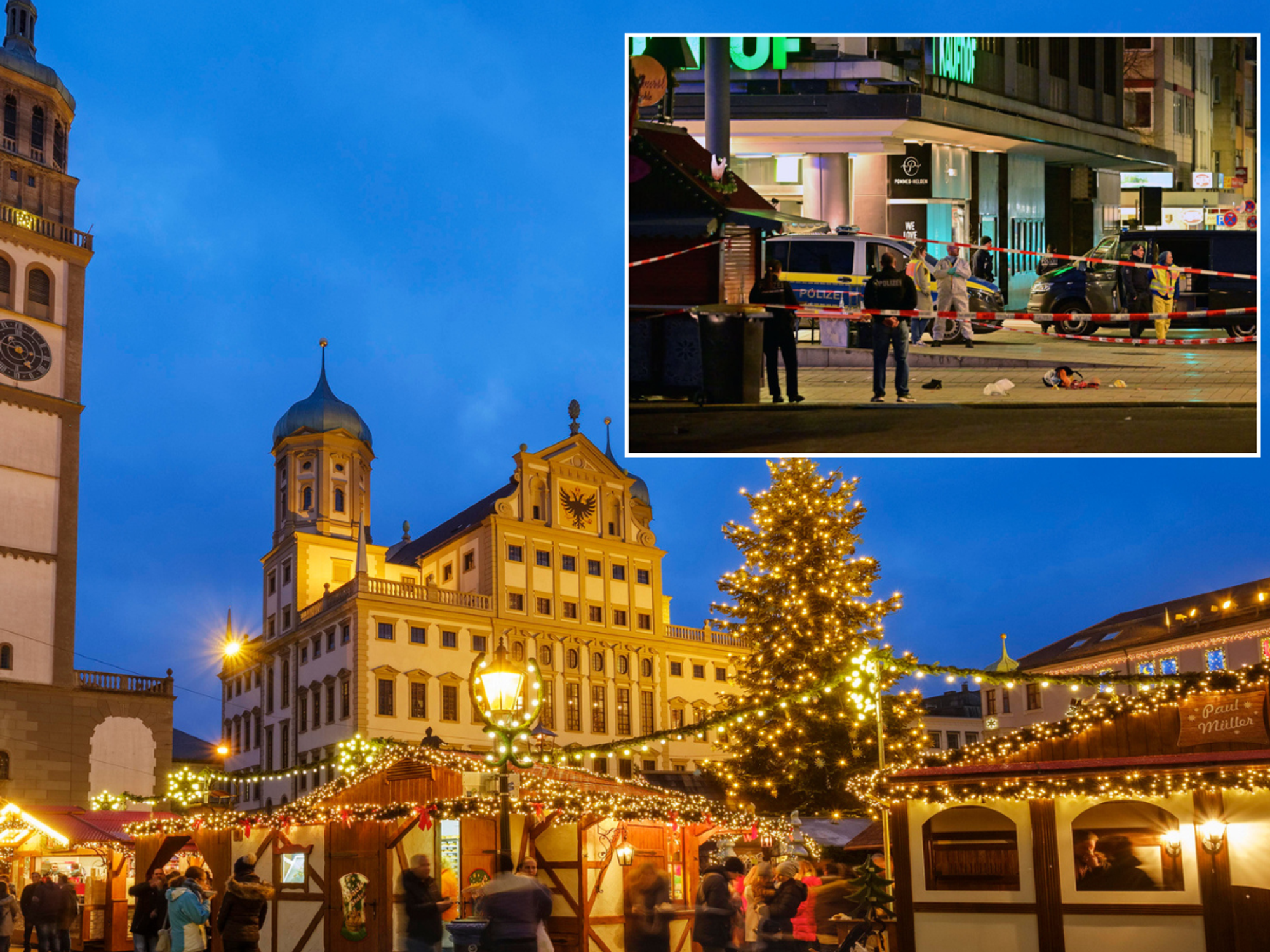 German city forced to install cumbersome security measures after spate of Christmas Market rammin...