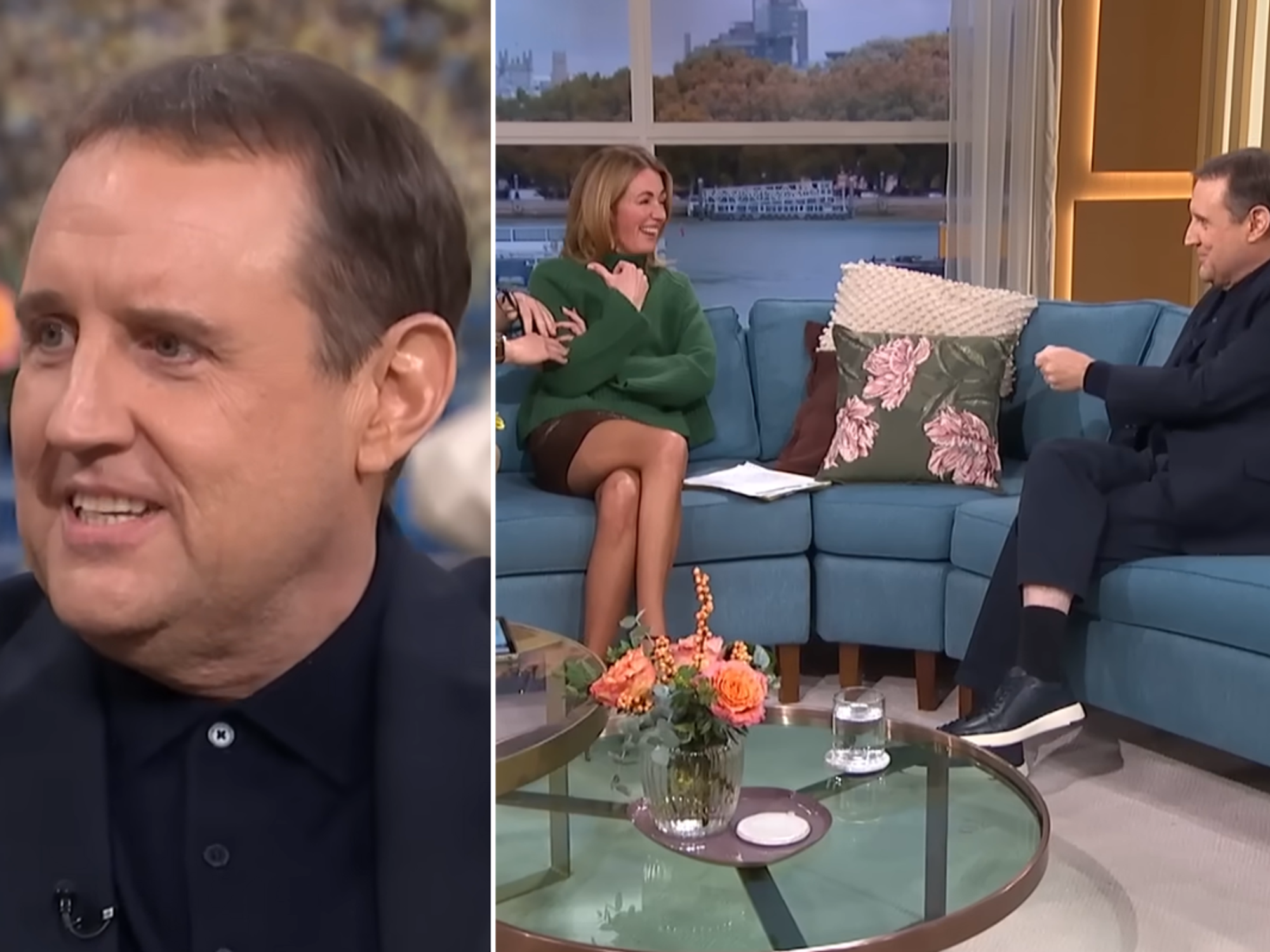 This Morning’s Cat Deeley stunned as she’s silenced by Peter Kay during ITV interview: ‘Drives me mad!’