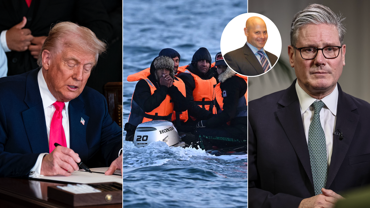 With one pen stroke, Donald Trump solves Britain's small boats crisis and humiliates Keir Starmer - Lee Cohen