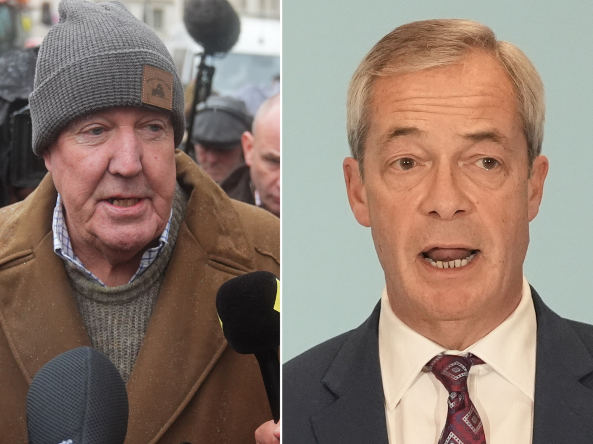Jeremy Clarkson breaks silence on BBC bias row as he rips into 'unfair' Nigel Farage coverage