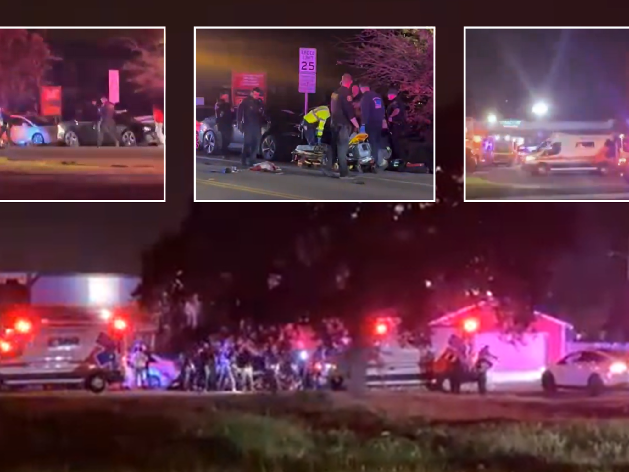 Four killed after 14 people shot at US child's birthday party in 'targeted' mass attack