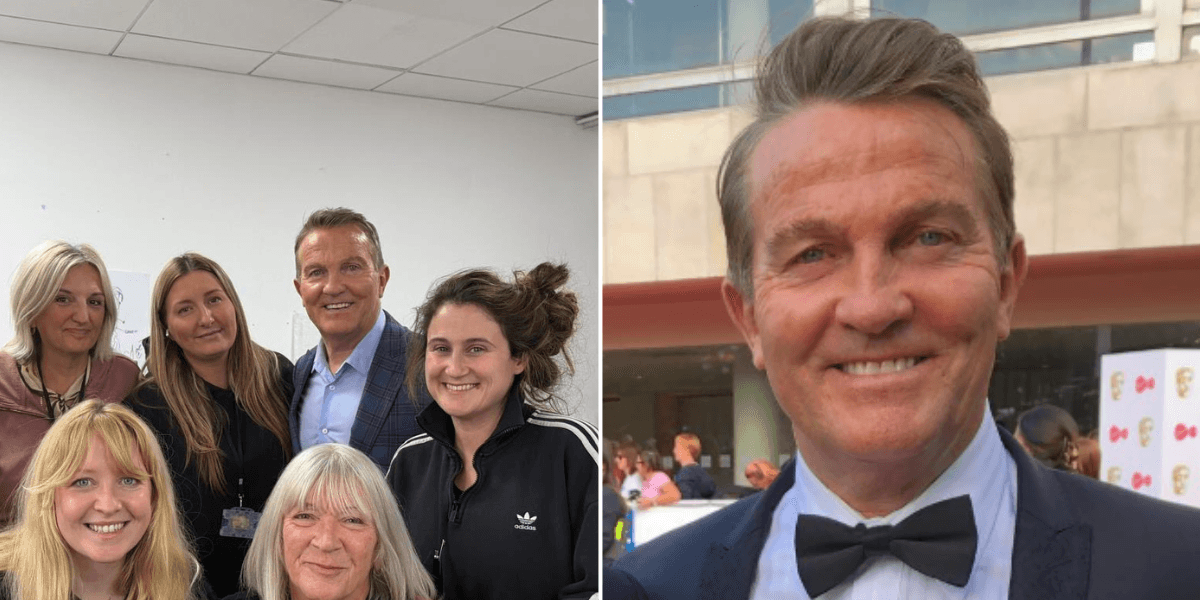 Bradley Walsh fuels BBC Strictly host rumours with unexpected backstage appearance Bradley Walsh fuels BBC Strictly host rumours with unexpected backstage appearance