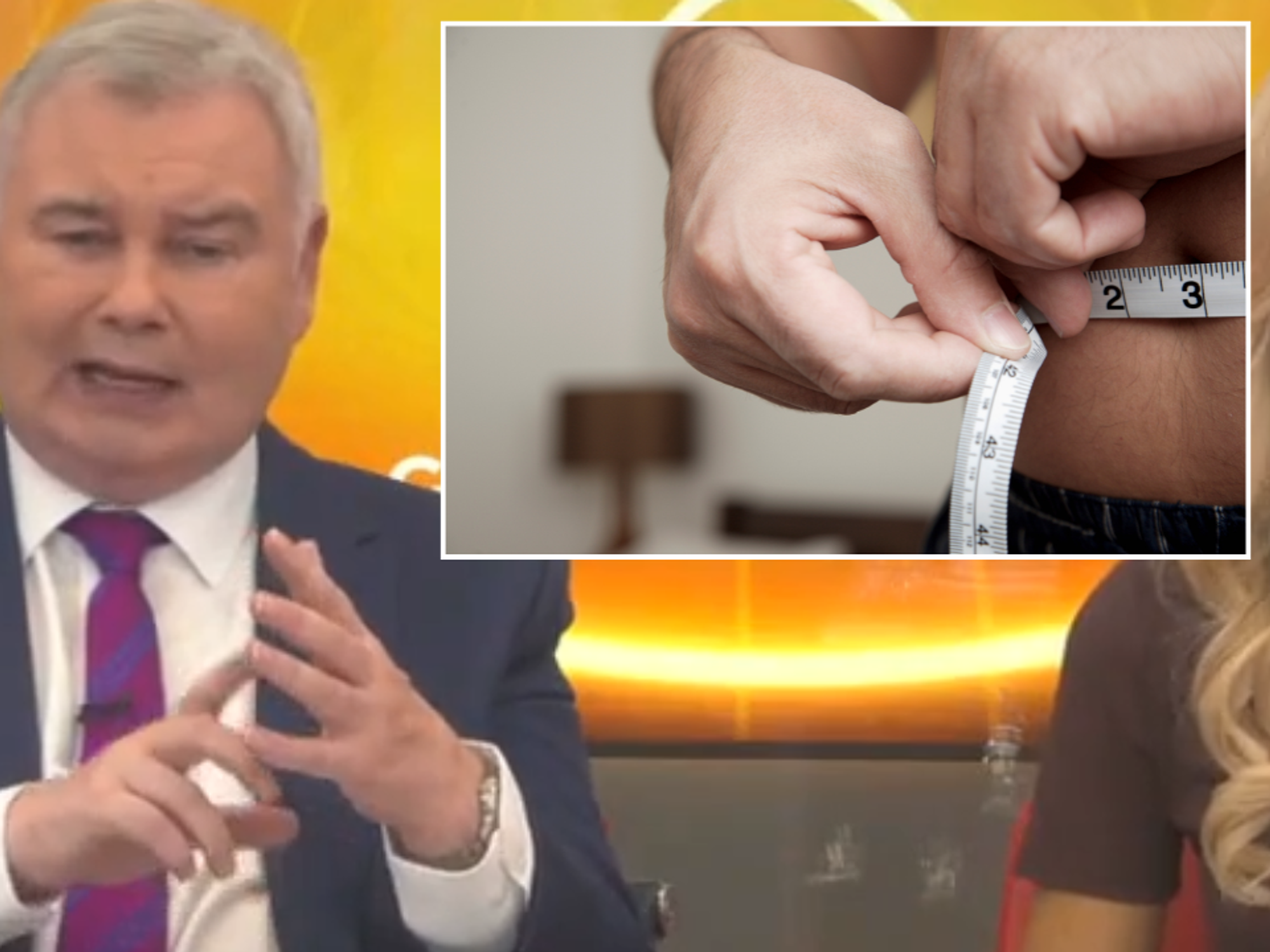 ‘Absolutely GROSS!’ Eamonn Holmes takes aim at growing number of obese Britons roaming the streets