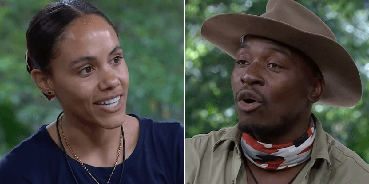ITV I’m A Celebrity embroiled in ‘racism’ row as ‘woke’ viewers complain over first two eliminated contestants Alex Scott and Eddie Kadi ITV I’m A Celebrity embroiled in ‘racism’ row as ‘woke’ viewers complain over first two eliminated contestants Alex Scott and Eddie Kadi