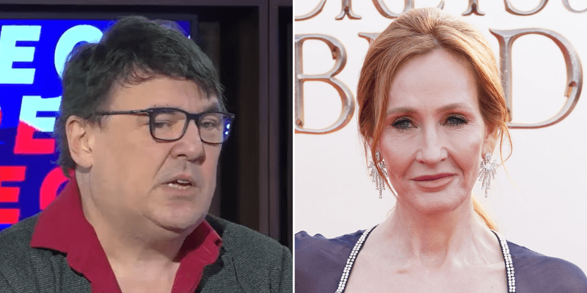 JK Rowling applauded for reaction to Graham Linehan GB News interview after being told trans stance ‘too blunt’ JK Rowling applauded for reaction to Graham Linehan GB News interview after being told trans stance ‘too blunt’