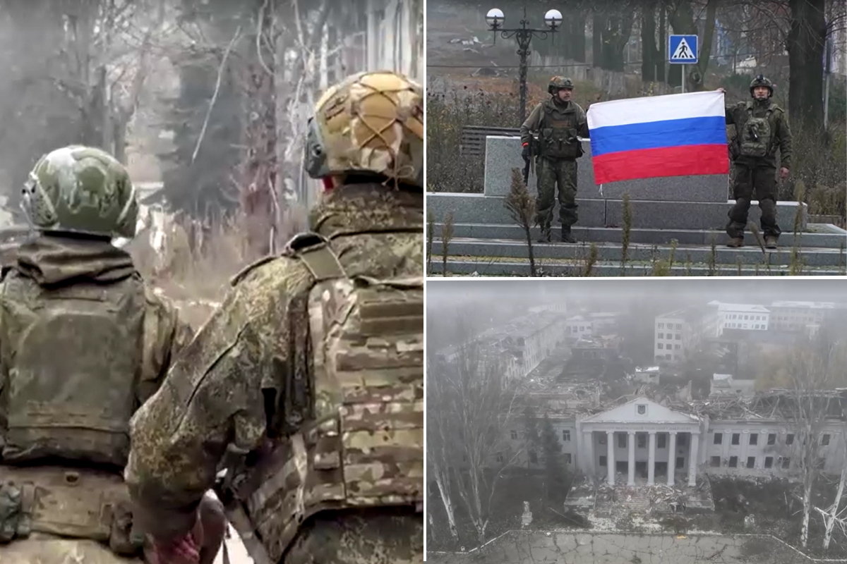 Russian forces 'capture key Ukrainian fortress city' in major boost for Vladimir Putin
