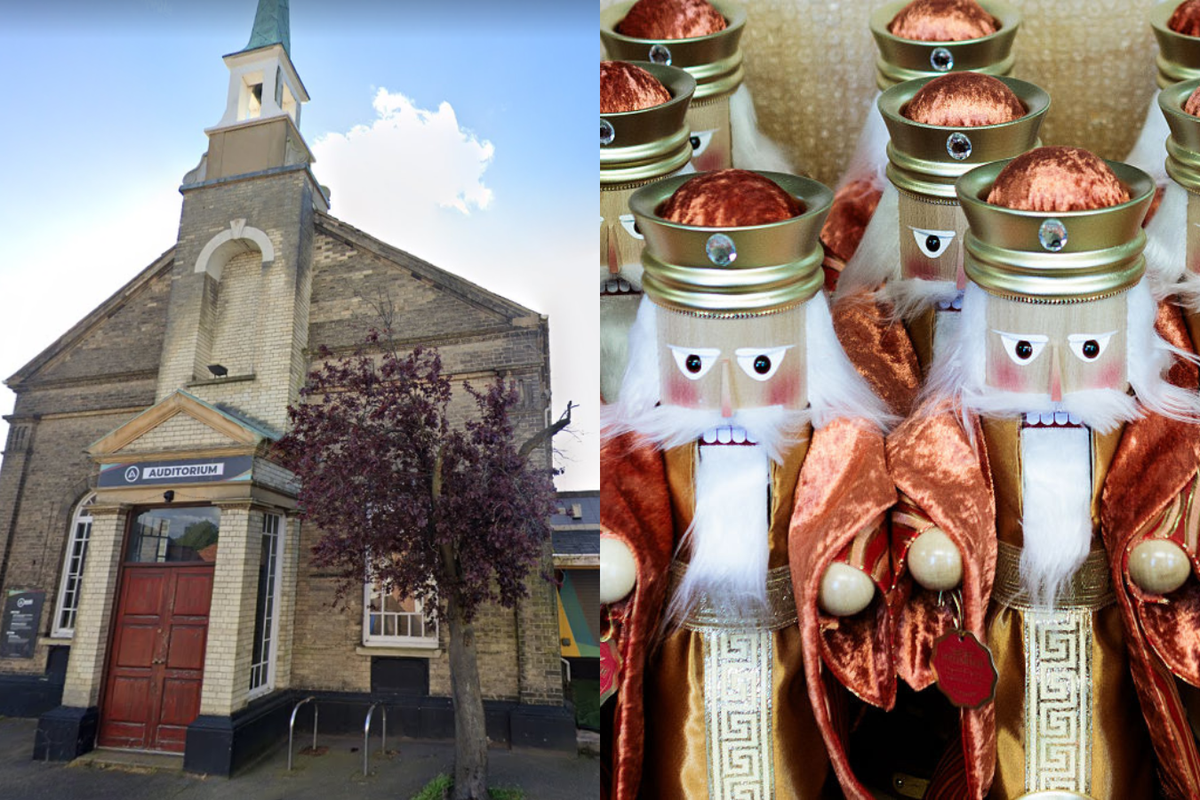 Norwich church left 'absolutely devastated' after thieves make off with £500 worth of Christmas decorations