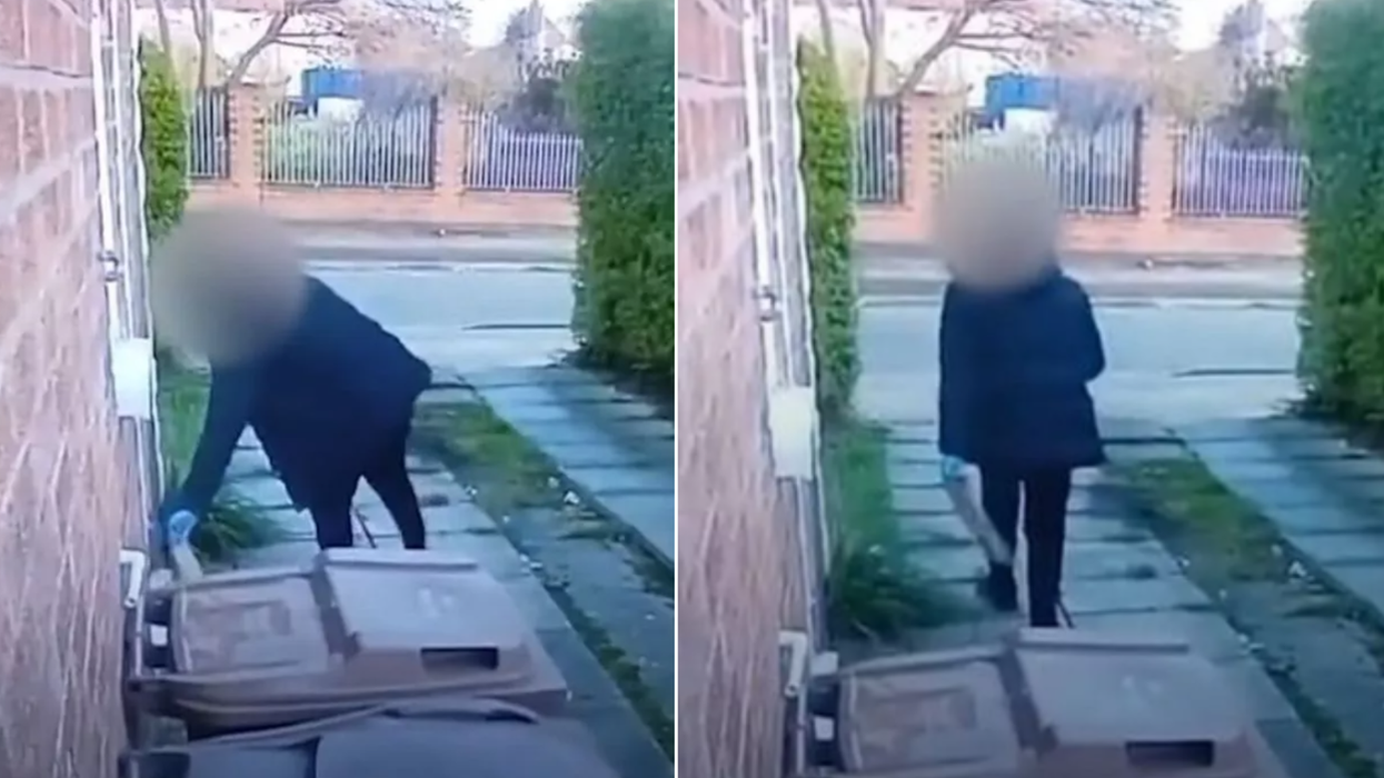 Delivery driver sacked after getting caught on camera stealing people's parcels