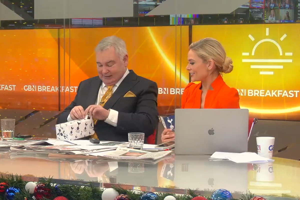 WATCH: Eamonn Holmes opens special birthday present from Paul Coyte...