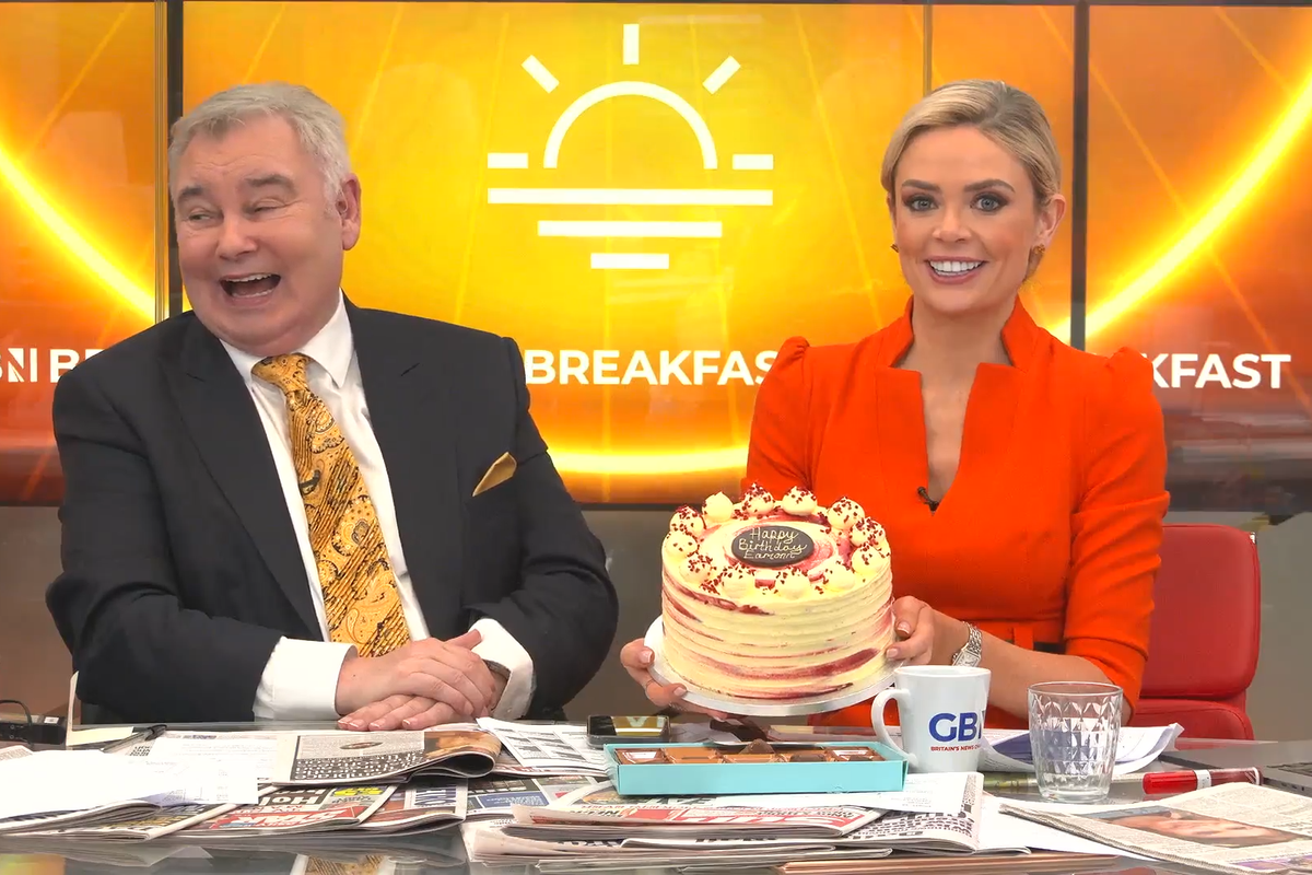 WATCH: Eamonn Holmes surprised with birthday cake as he celebrates ...