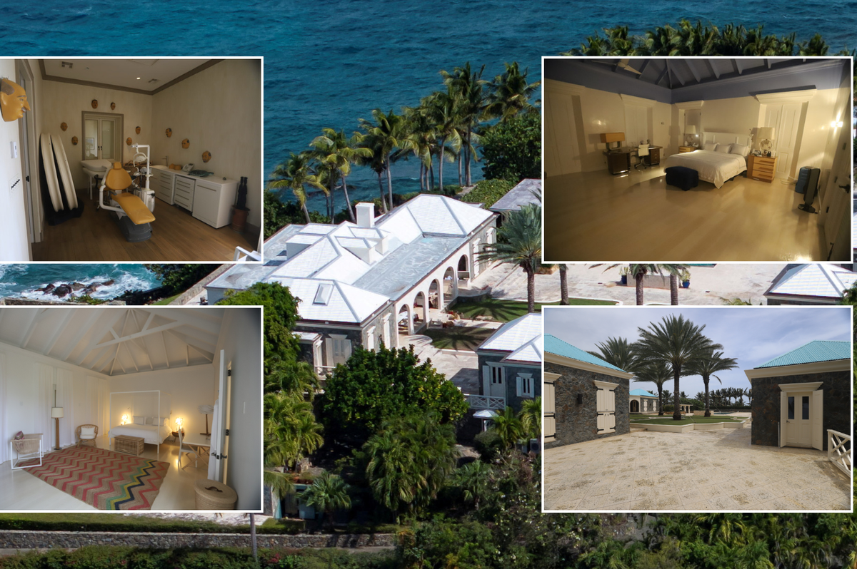 Harrowing images released of Jeffrey Epstein’s 'paedo island' — including dental room with creepy masks