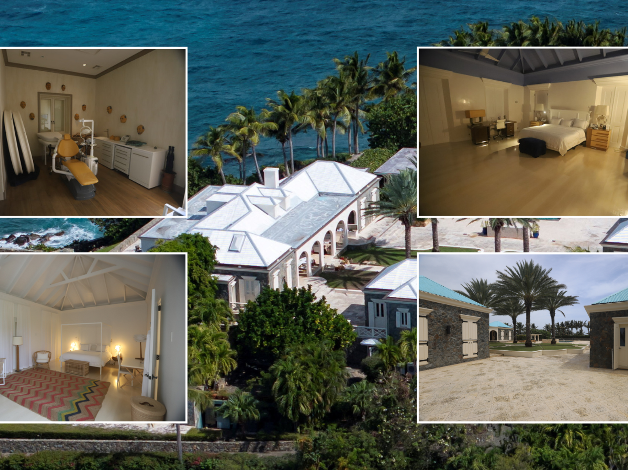 Harrowing images released of Jeffrey Epstein’s 'paedo island' — including dental room with creepy masks