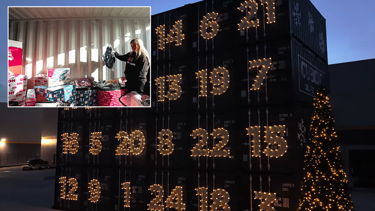 Children to receive thousands of gifts from 48ft-wide charity advent calendar