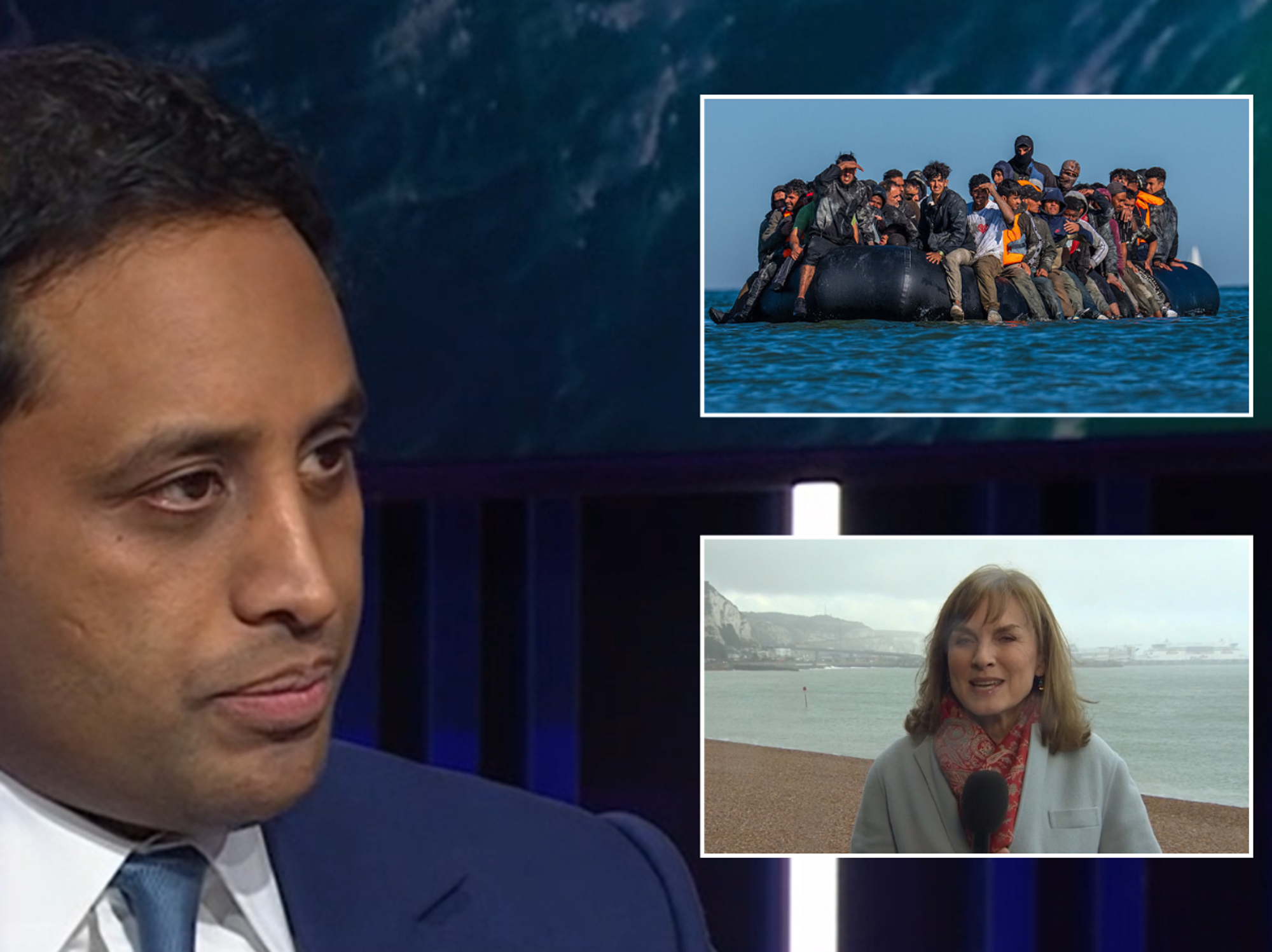 'Viewers are sick and tired of this bias!' BBC fury as Question Time 'plants' small-boat migrants...
