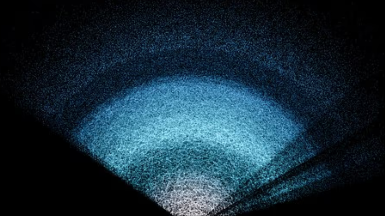 Astronomers spot giant 'spinning structure' lurking in depths of cosmos