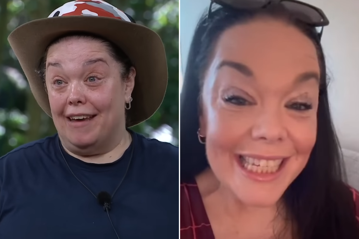 Lisa Riley shares candid weight loss admission after shedding 20lbs during ITV I'm A Celebrity stint: 'It's endless!'