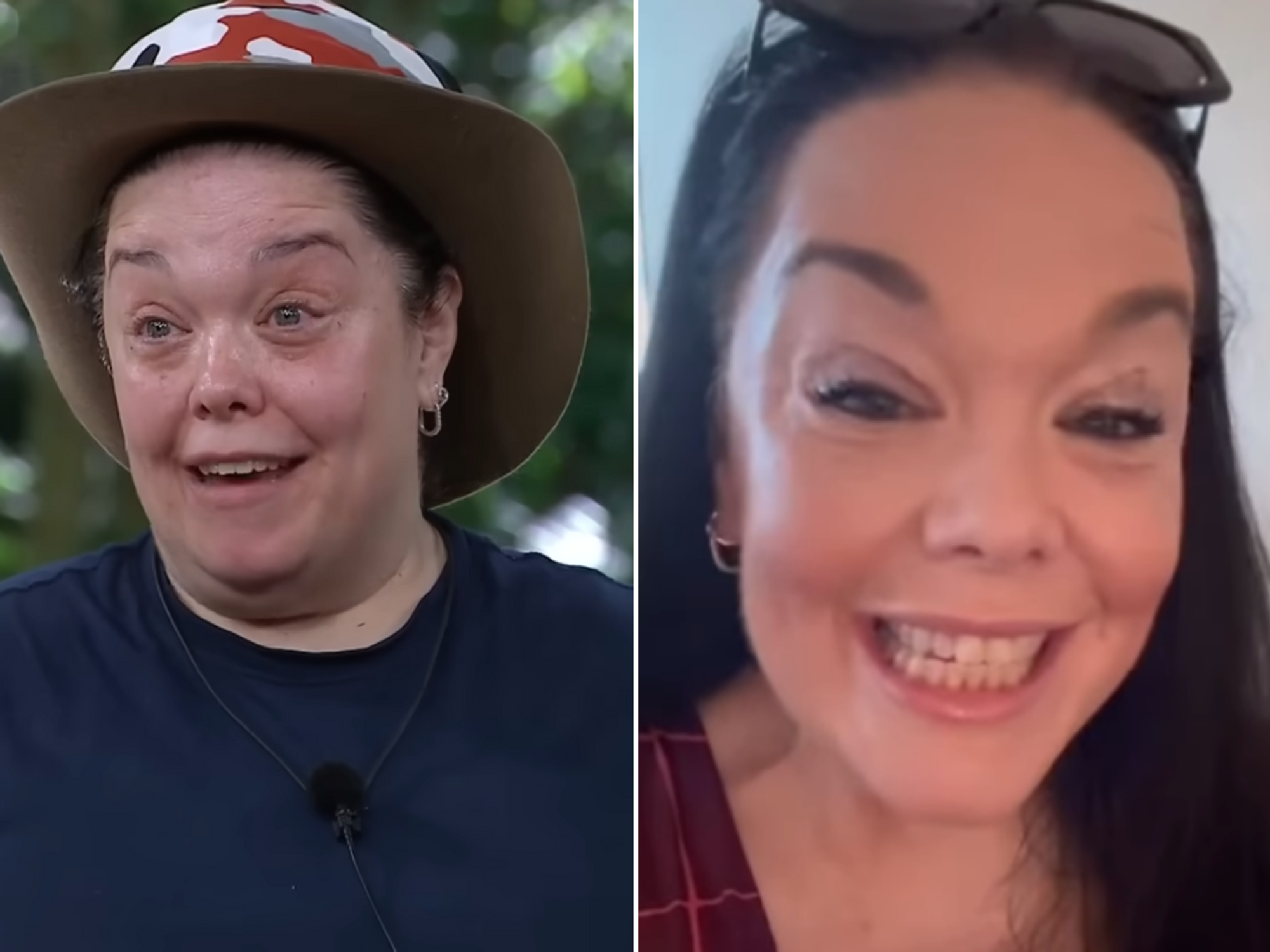 Lisa Riley shares candid weight loss admission after shedding 20lbs during ITV I'm A Celebrity st...