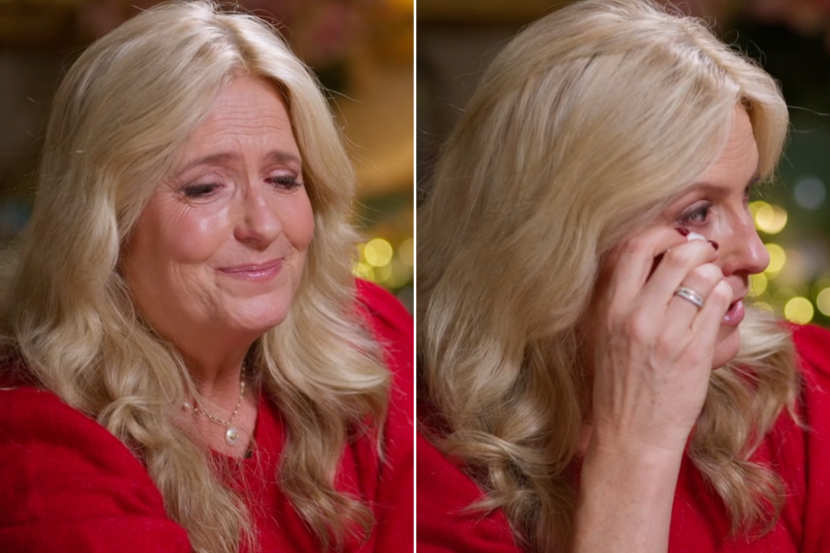 Penny Lancaster breaks down in tears as she opens up on Sir Rod Stewart relationship challenge: 'It took a long time'