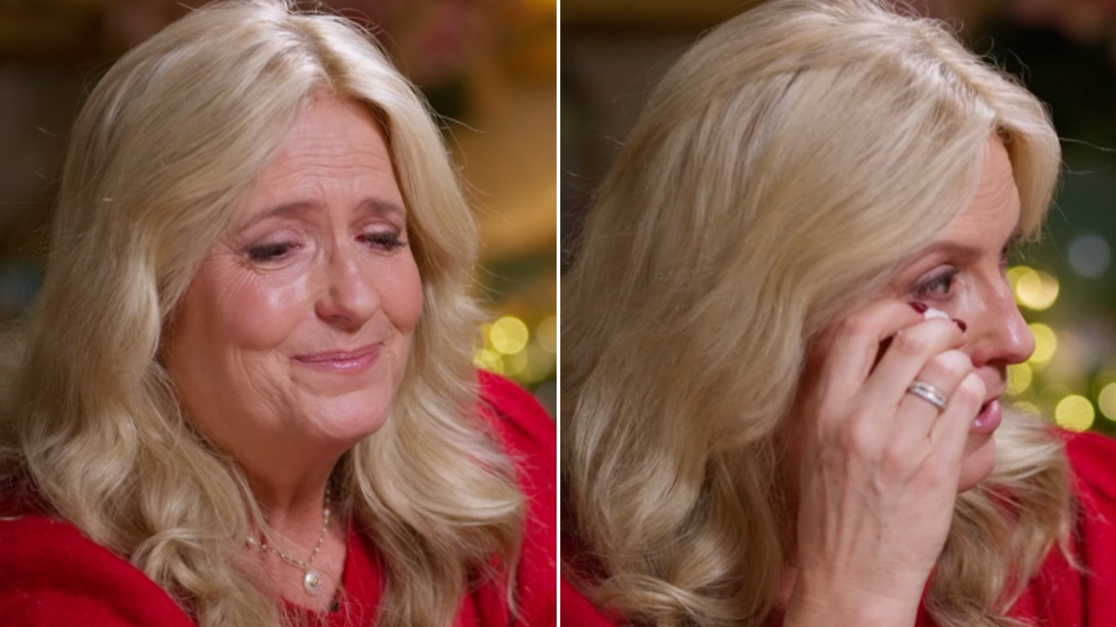 Penny Lancaster breaks down in tears as she opens up on Sir Rod Stewart relationship challenge: 'It took a long time'