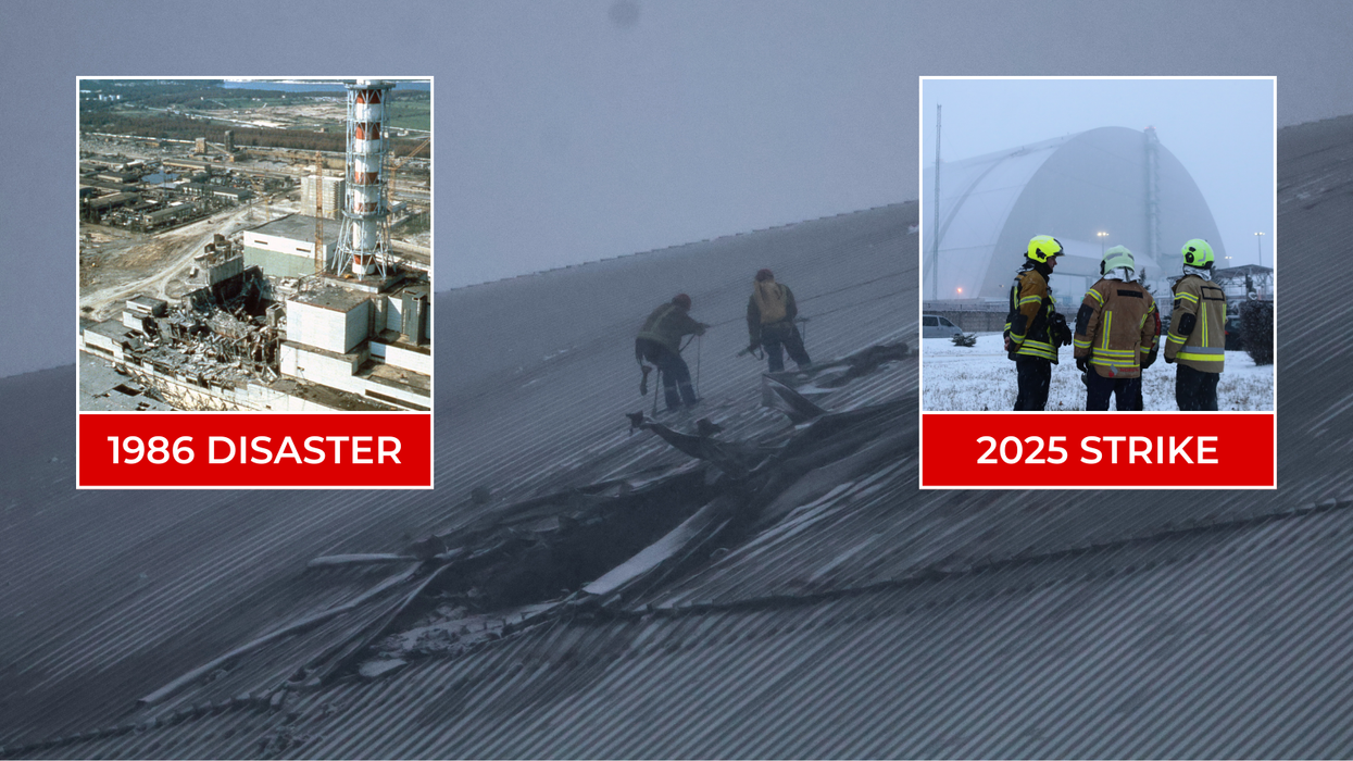 Chernobyl's vital radiation shield not working after devastating Russian strike