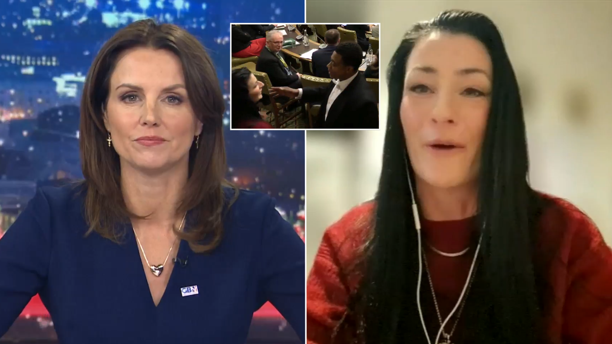 'We will NOT comply!' Watch digital ID campaigner's defiant GB News interview after Parliament protest