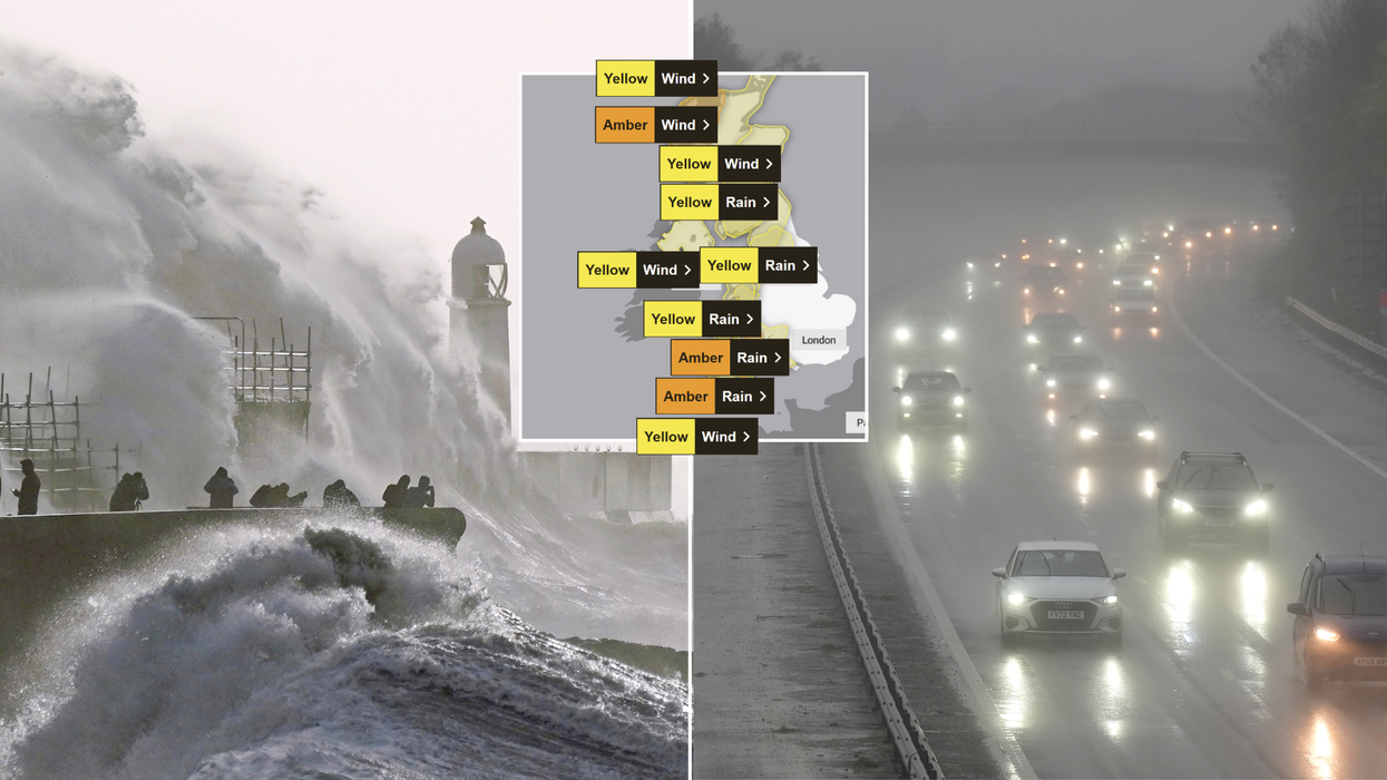 Weather alerts come into force across UK as Storm Bram makes landfall - Met Office issues urgent message to ALL Britons