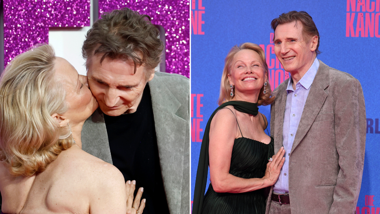 Pamela Anderson shocks fans as she reveals REAL romance with Liam Neeson: 'Not a stunt!'