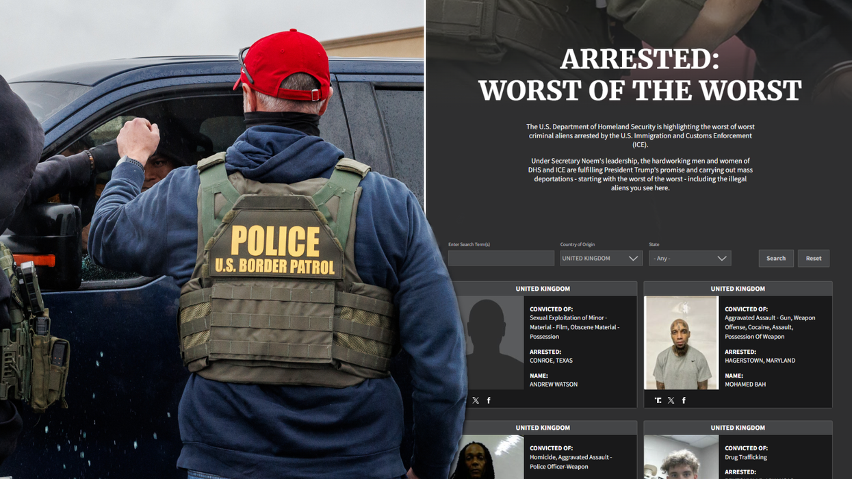 'Worst of the worst' migrant criminals named and shamed in new US database - with 18 Britons on list