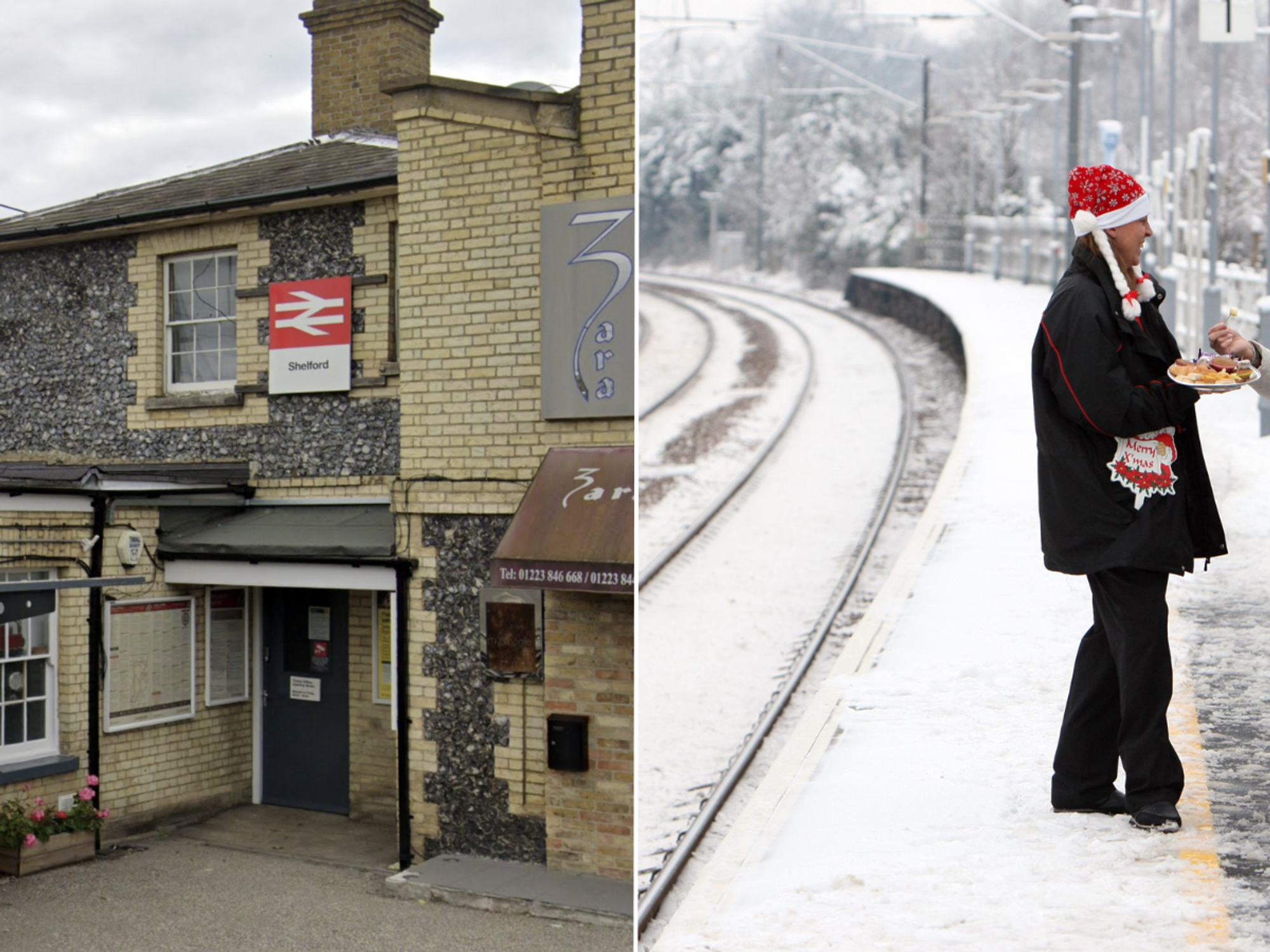 Stranded couple given 'Christmas miracle' after Good Samaritan train driver makes extra stop