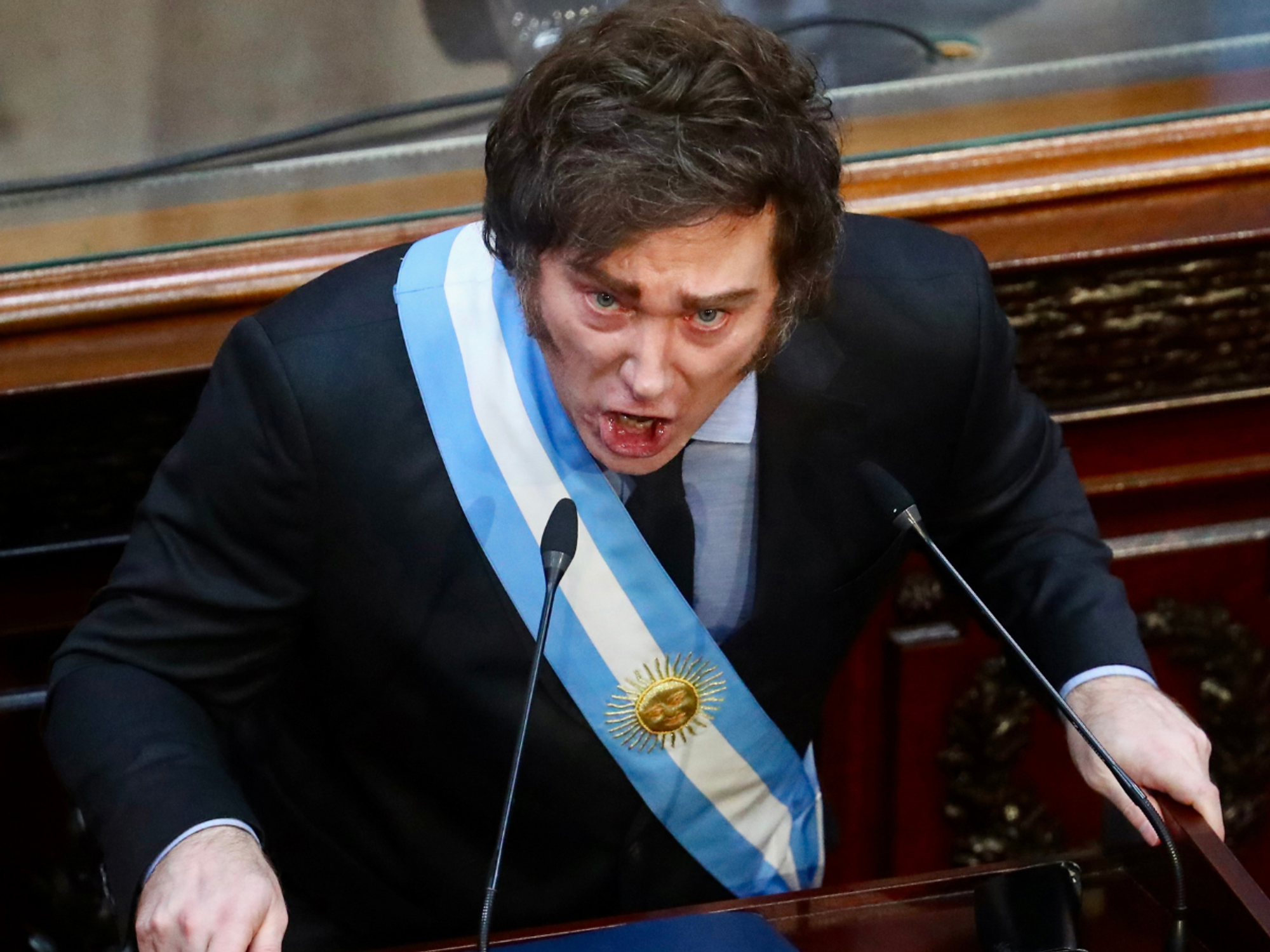 Javier Milei urges Britain to scrap Falklands-era weapons ban