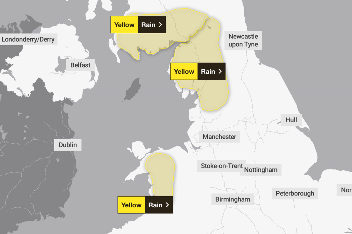 UK weather: Met Office issues triple rain warning as Britons brace for weekend washout