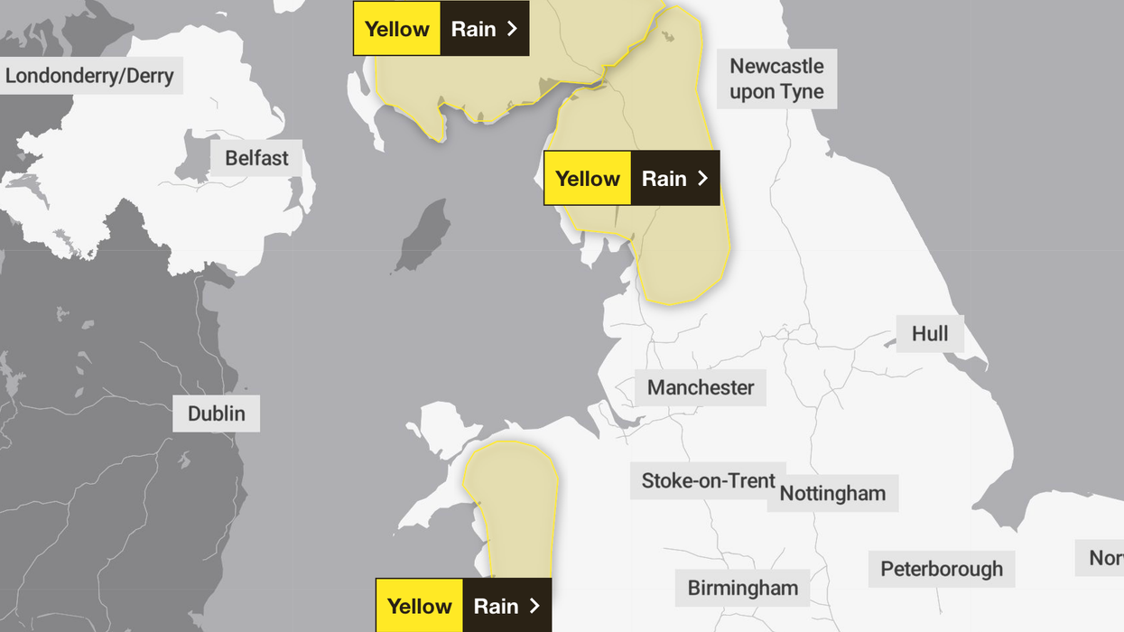 UK weather: Met Office issues triple rain warning as Britons brace for weekend washout