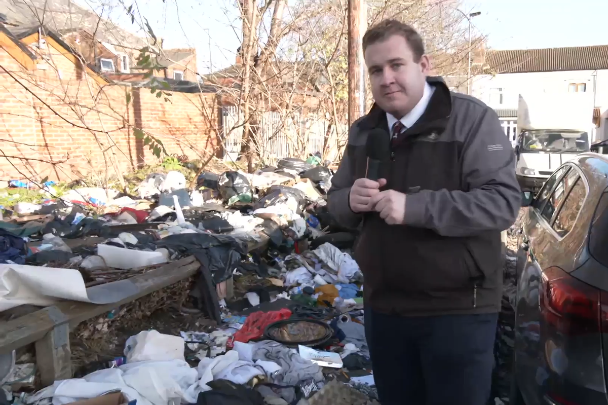 WATCH: Jack Carson reveals mass pile-up of rubbish in Birmingham as strikes pass ninth month