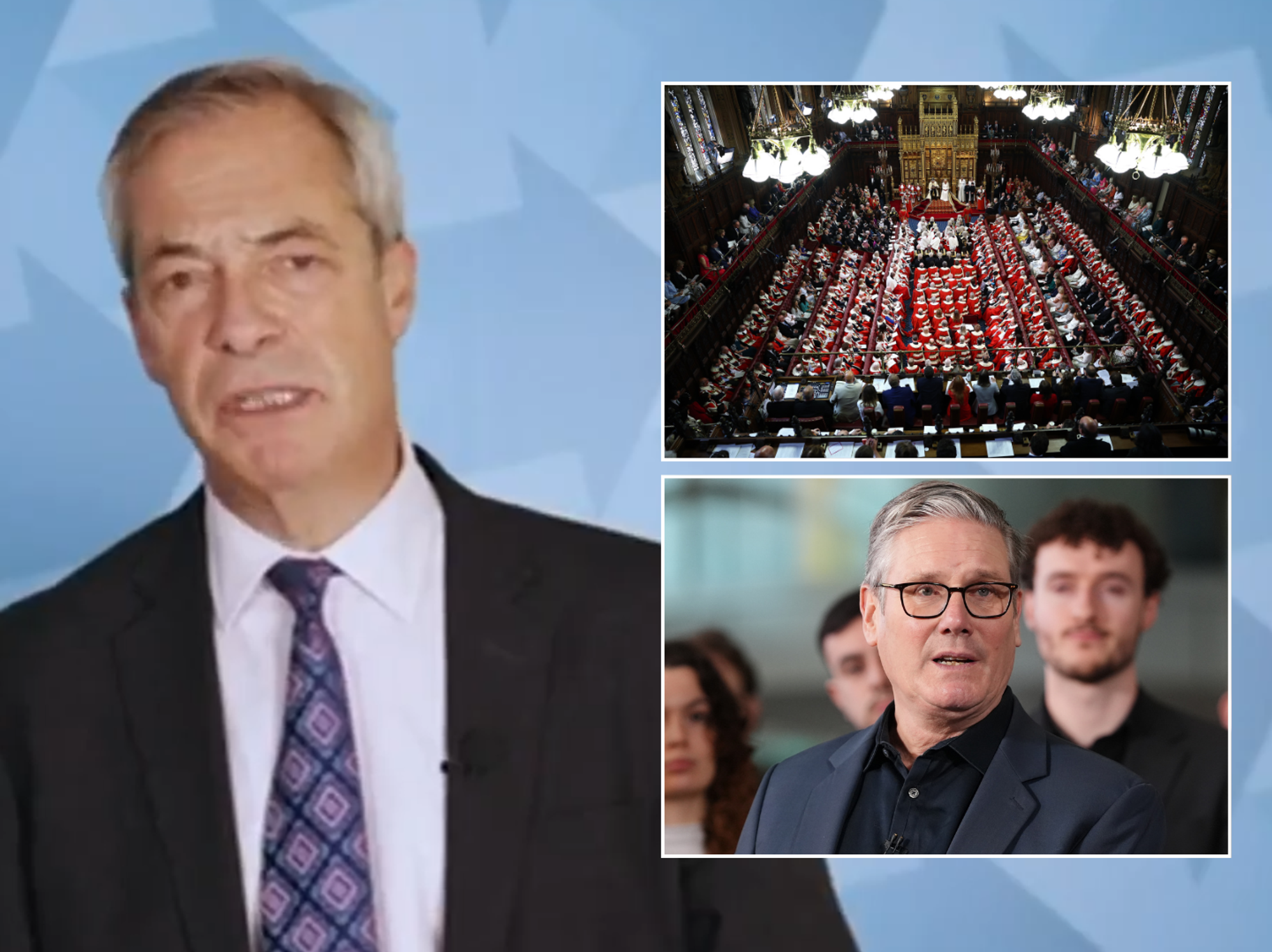 Politics LIVE: Nigel Farage brands Keir Starmer ‘determined to crush dissent' over Reform's House...