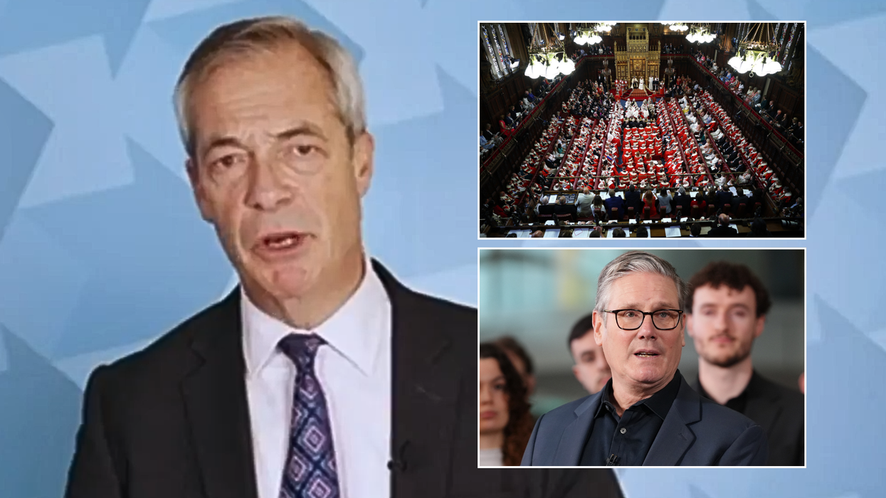 Nigel Farage says Keir Starmer ‘determined to crush dissent' over Reform's House of Lords snub