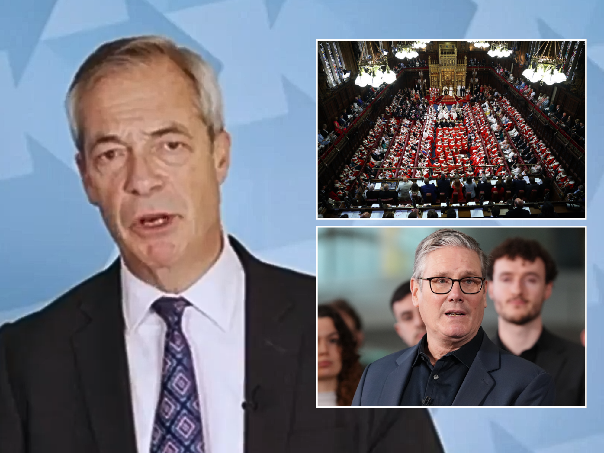 Politics LIVE: Nigel Farage brands Keir Starmer ‘determined to crush dissent' over Reform's House...
