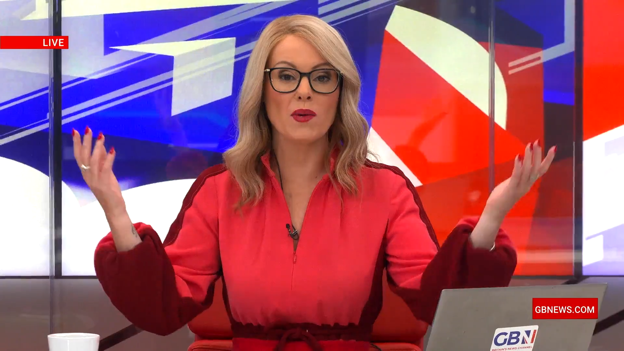 Michelle Dewberry rages at GB News guest as she scolds 'for the love of God, answer the question!'