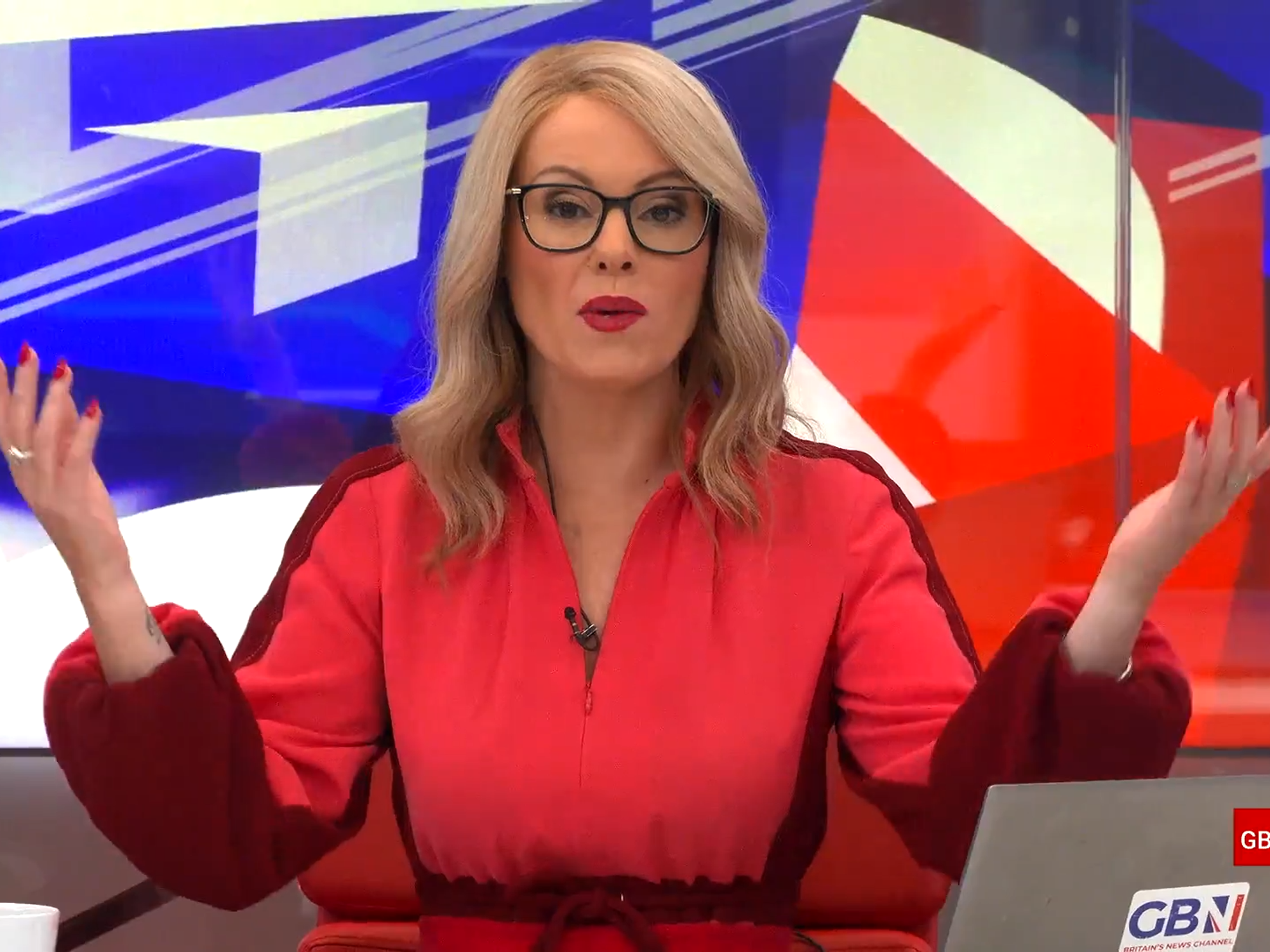 Michelle Dewberry rages at GB News guest as she scolds 'for the love of God, answer the question!'